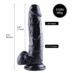 Auxfun Sex Machine Bundles with 5 Medium Dildos
