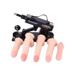 Auxfun Sex Machine Bundles with 5 Large Dildos