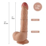 Auxfun Sex Machine Bundles with 5 Large Dildos