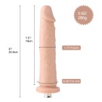 Auxfun Sex Machine Bundle for Couples– Includes Realistic Dildo & Male Masturbators Cup