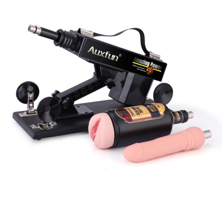 Auxfun Auto Masturbation Sex Machine Bundles|| Hands-Free Male Pleasure Set