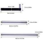 Hismith Sex Machine Height Extension Rod Set||25mm diameter modular leg rods with 24cm extender for adjustable machine height Hismith Sex Machine Height Extension Rod Set||25mm diameter modular leg rods with 24cm extender for adjustable machine height