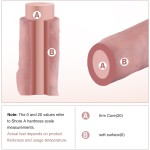 Hismith 26.9 cm (10.6 in) Dual-Density Curved Dildo with Fuller Shaft Hismith 26.9 cm (10.6 in) Dual-Density Curved Dildo with Fuller Shaft